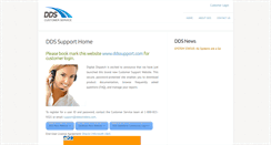Desktop Screenshot of ddssupport.com
